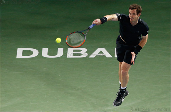 Wawrinka Upset but Murray Wins at Dubai Duty Free Tennis Championships