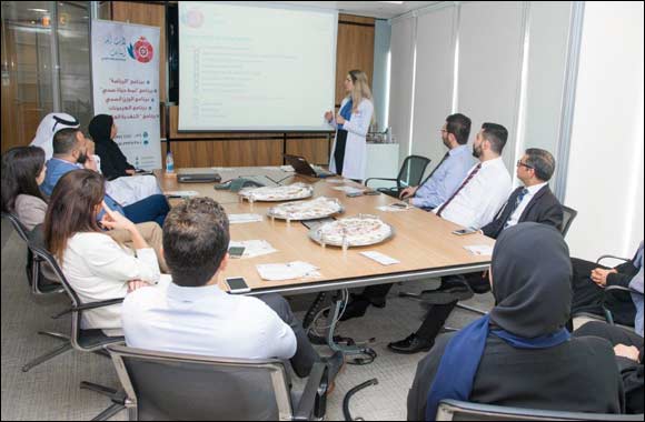 al khaliji organizes a nutrition awareness event for the Bank's staff