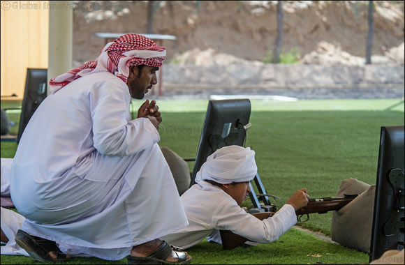 100 kick-off first day of qualifying for Fazza Championship for Shooting Saktoun Riffle for Locals