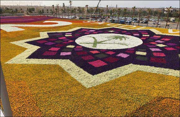 Royal Commission of Jubail & Yanbu Reclaim the Guinness World Record Title for �Largest Carpet of Flowers'