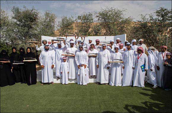 Hassan Al Qayedi, Afra Al Badi emerge champions in Fazza Championship for Shooting Saktoun for Locals