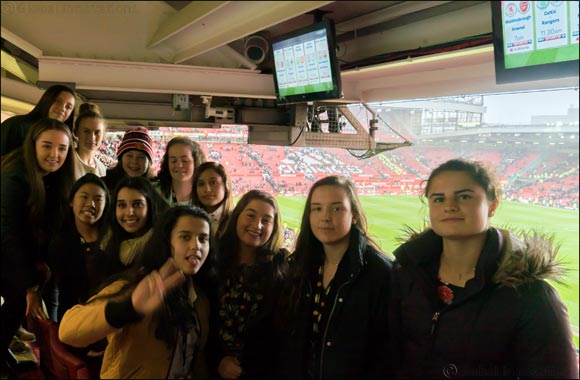 duFC's UAE Girls Challenge Winners Experience Trip of a Lifetime at Old Trafford