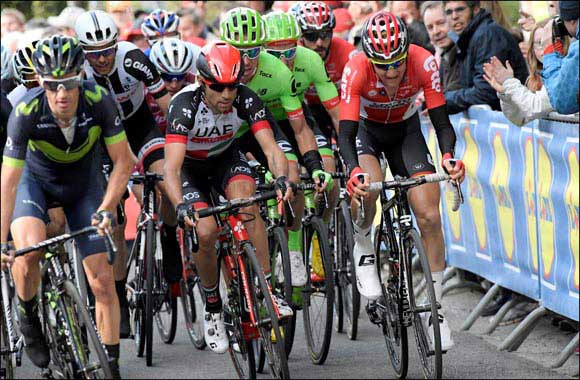 Top Ten Finish for UAE Team Emirates' Diego Ulissi at 81st La Fl�che Wallonne