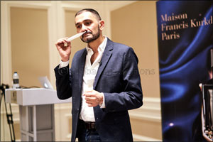 Maison Francis Kurkdjian Launches Oud Satin Mood Extrait de Parfum' at Paris Gallery
