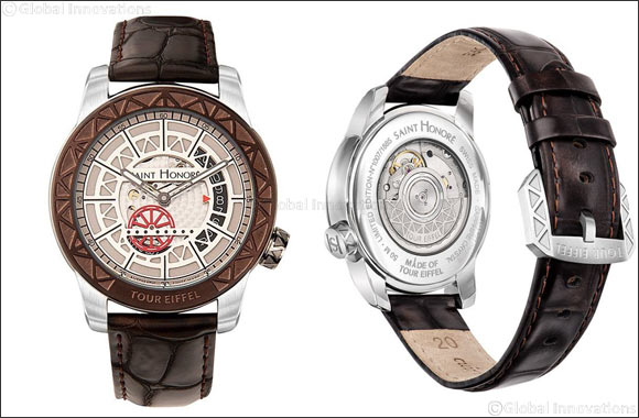 SAINT HONORE Presents the Official Timepiece of the Eiffel Tower