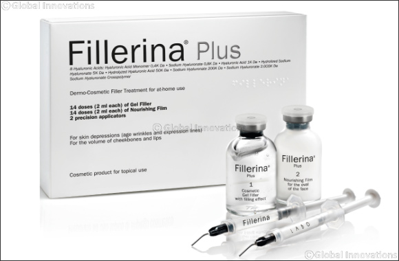 Treat severe wrinkles with Fillerina Plus Dermo-Cosmetic Filler Treatment