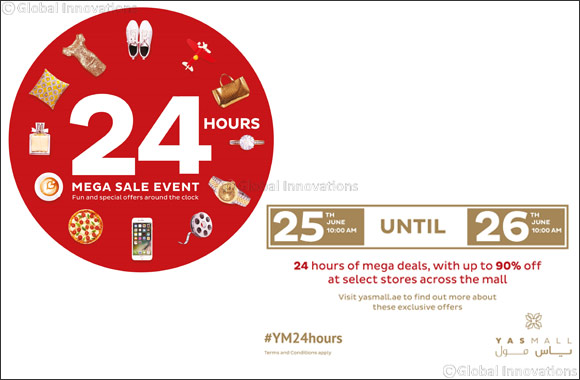 Yas Mall Launches First-Ever 24 Hours Mega Sale in Abu Dhabi from 25th June � 26th June