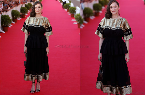 Marion Cotillard wears Chlo� to 31st Cabourg Film Festival