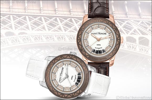 SAINT HONORÉ  Eiffel Tower Lady timepiece  A piece of history on your wrist