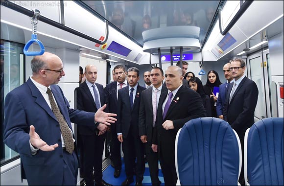Alstom presents to RTA a full size train Mock-up for the Route 2020 project in Paris
