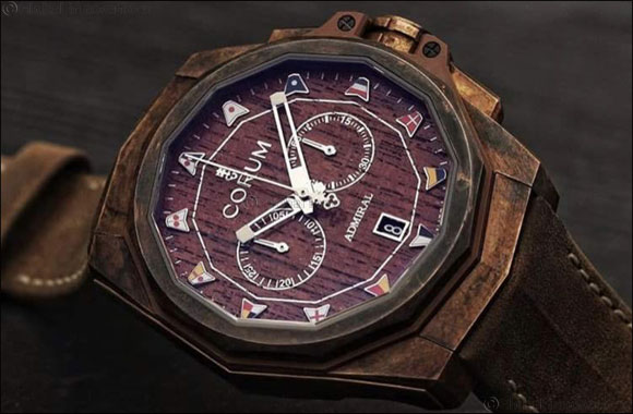 Corum Admiral AC-One 45 Chronograph, a distinguished customer in brown and bronze