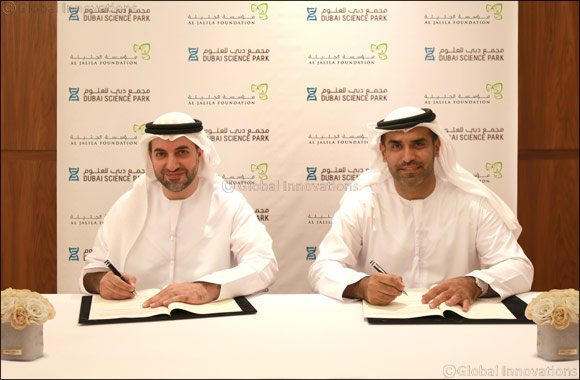 Dubai Science Park and Al Jalila Foundation sign MoU to support scientific research and young innovators