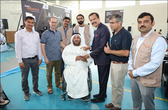 Aster Volunteers strikes a chord with the people of determination