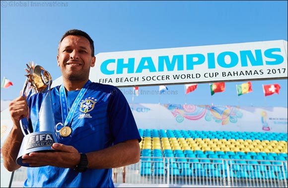 Gilberto wants more from Brazil's �Invincibles' at the Huawei Intercontinental Beach Soccer Cup Dubai