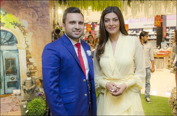 Sushmita Sen Re-launches the Danube Home Sharjah Showroom