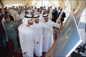 Mansour bin Mohammed inaugurates Marinas at Mina Rashid