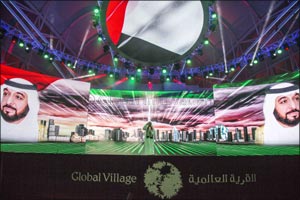 The largest theater production celebrating the UAE National Day in the history of Global Village