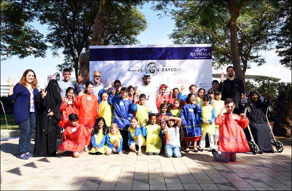 Awqaf and Minors Affairs Foundation with Rasmala Partners for Year of Zayed' Art Workshop