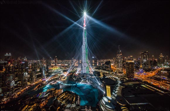 Emaar's Light Up 2018' Downtown Dubai show to continue until March