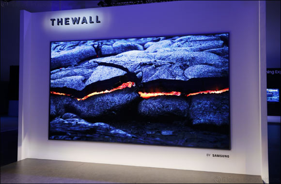 Samsung Unveils �The Wall,� the World's First Modular MicroLED 146-inch TV