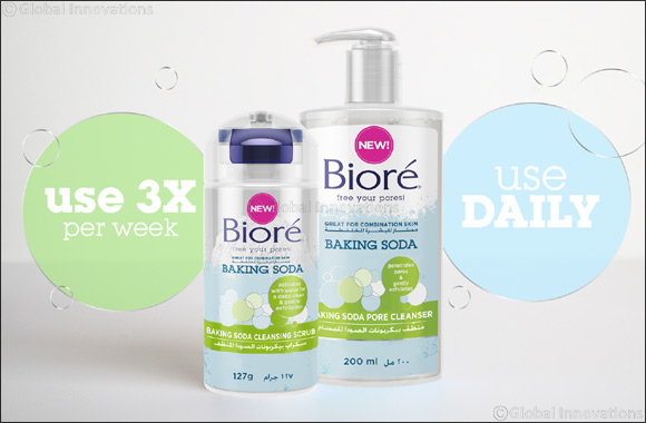 Bioré's Baking Soda Range