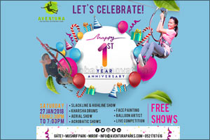 Aventura turns one and the whole family is invited to celebrate