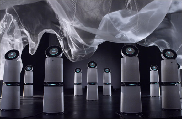 World-renowned Air Sculpture Artist Daniel Wurtzel collaborates with LG PuriCare� air purifier