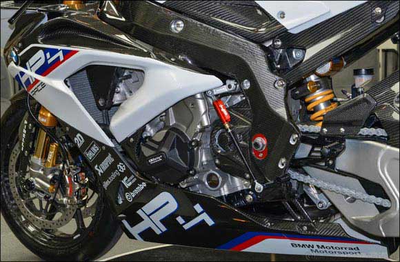 The new BMW HP4 RACE arrives at Abu Dhabi Motors � one of just 750 built