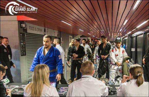 UAE Jiu-jitsu Federation Conducted the Official Weigh-ins of Abu Dhabi Grand Slam in London at the Copper Box Arena