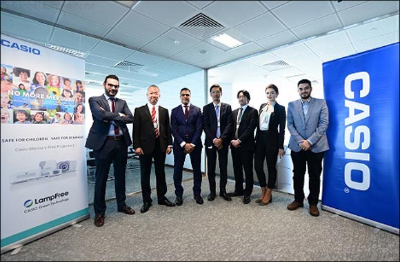 Middle East launch of CASIO's new range of mercury free High Brightness LampFree Projectors' complement goals of Minamata Convention on Mercury