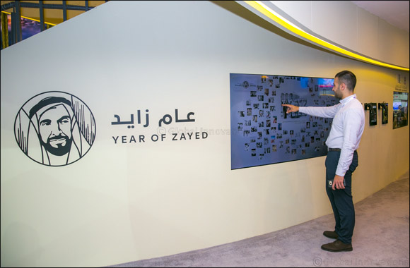 The Department of Culture and Tourism � Abu Dhabi Displays A Spectacular Tribute to Sheikh Zayed with the �Zayed Wall�, at Arabian Travel Market 2018