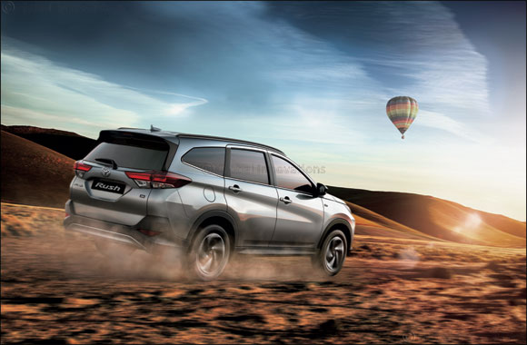 Toyota Rush makes a new beginning in the UAE
