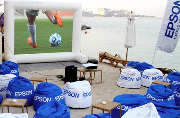 Epson powers big screen experience at Breeze Beach Grill