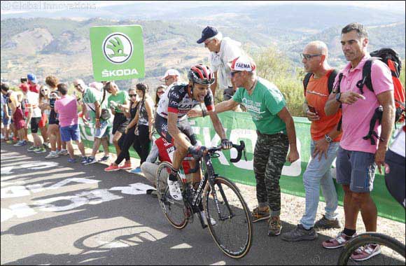Fabio Aru Takes Another Top 10 Finish for UAE Team Emirates in Stage 14 of La Vuelta A Espana