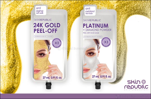 Defying Age With Skin Republic's Gold and Platinum Face Masks