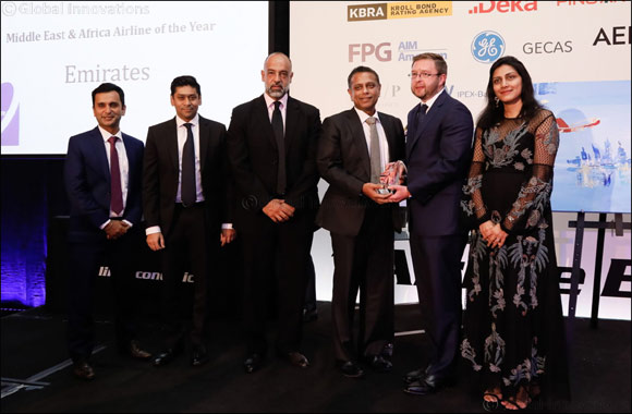 Emirates is Middle East & Africa Airline of the Year at Aviation 100 Awards