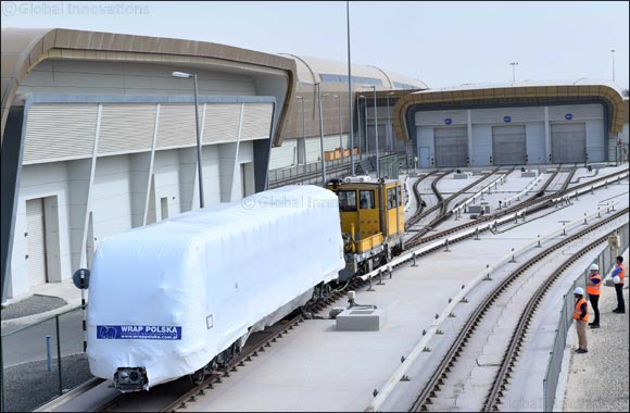 Alstom delivers first Dubai metro trainset on time