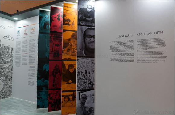 H.H. Sheikh Abdullah Bin Zayed Al Nahyan Inaugurates Special Olympics World Games Abu Dhabi 2019 Booth at Abu Dhabi Art