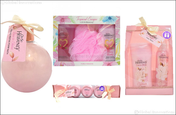 Oh So Heavenly! Bath Sets from Glambeaute.com that make a great gift this festive season