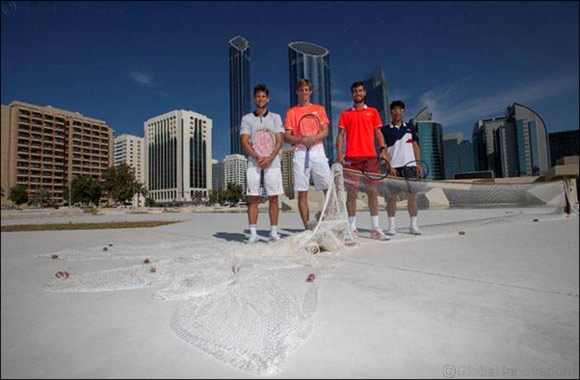 Leading Tennis Stars Set to Compete in the Mubadala World Tenns Championship This Week Pay Homage to the Rich Culture of Abu Dhabi With a Visit to Qasr Al Hosn
