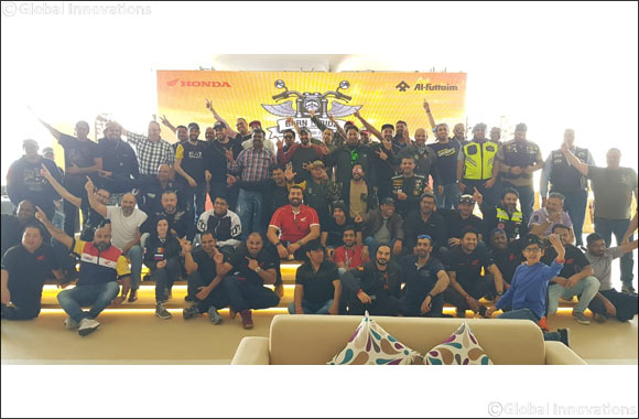 Al-Futtaim Honda hosts its annual �Born To Ride' road trip for its biking community