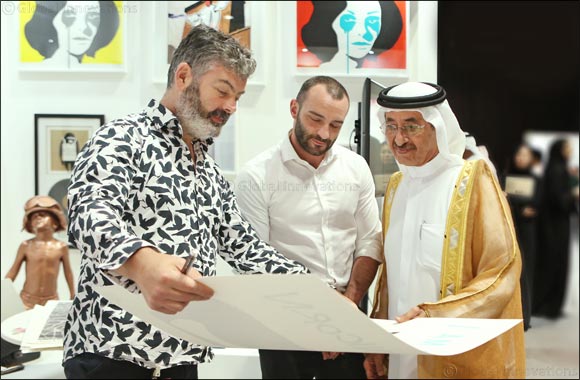 H.H. Sheikh Hasher Bin Maktoum Al Maktoum Opens World Art Dubai