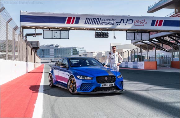 Jaguar XE SV Project 8 Sets Dubai Autodrome Lap Record
