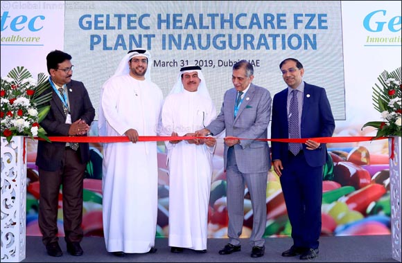 Ministry of Health & Prevention inaugurates new Geltec manufacturing plant established with an investment of 110 million dirhams