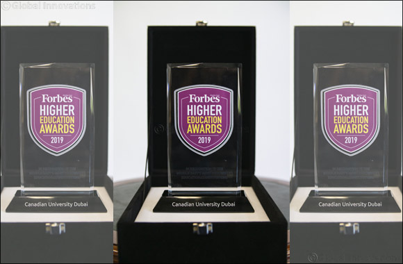 Canadian University Dubai wins �International Collaboration of the Year' accolade at prestigious Forbes Higher Education Awards
