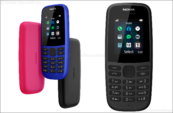 The all new Nokia 105 � with a battery that lasts and all your everyday essentials at an unbeatable value