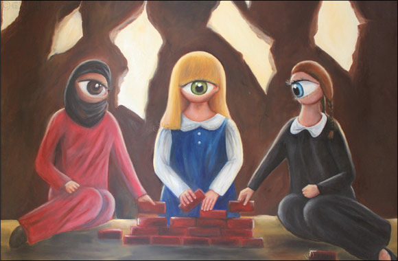 Mother-Daughter Duo from KSA to Pay Tribute to UAE with Unique Paintings at Year of Tolerance Art Exhibition by 2XL Furniture & Home D�cor