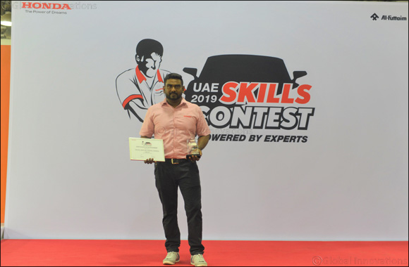 Trading Enterprises  Honda announces winners of the  UAE Honda Aftersales Skills Contest