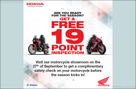 Calling all Honda Riders to get ready for the outdoor season. Trading Enterprises  Honda offers a free 19-point check