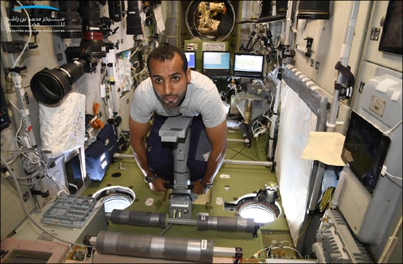 In pictures.. Hazzaa AlMansoori conducts Osteology aboard ISS